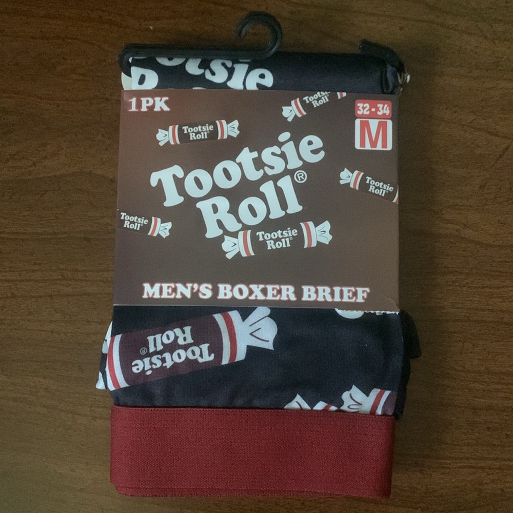 NWOT Tootsie Roll Size M Men’s Boxer Brief